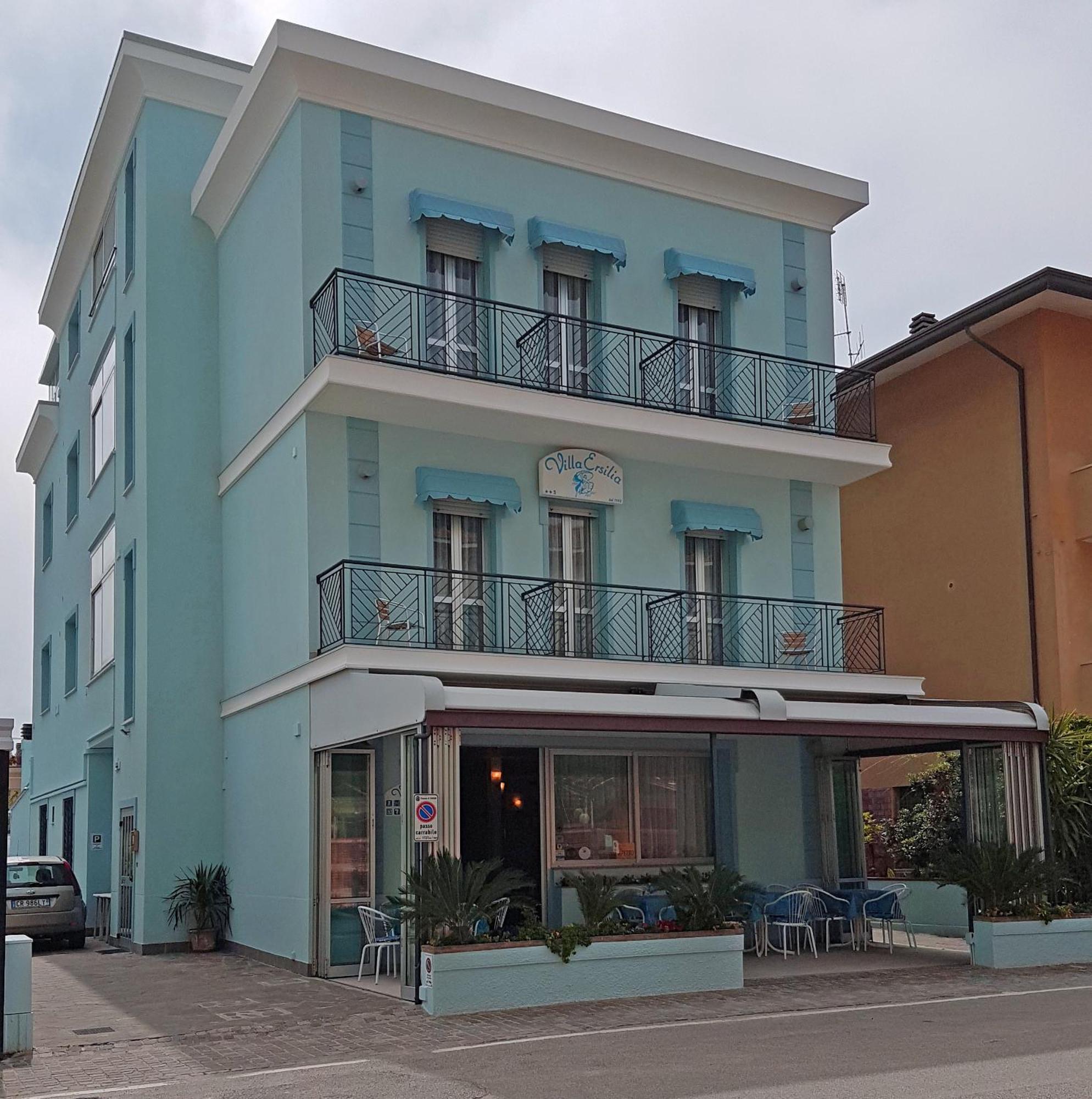 Hotel Villa Ersilia Rimini B&B Exterior foto